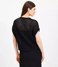 Petite Textured Wedge Cardigan