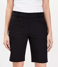 Petite Curvy Riviera Bermuda Shorts Doubleweave