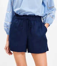 Breezy Shorts in Linen Blend