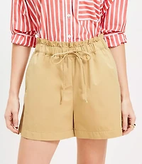 Petite Breezy Shorts Twill
