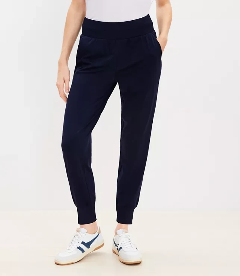 Lou & Grey Ribtrim Luvstretch Joggers