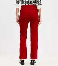 Straight Corduroy Pants