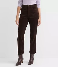 Straight Corduroy Pants