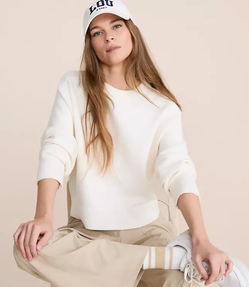 Lou & Grey Oversized Dreamstitch Sweater