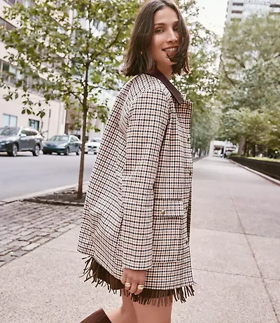 Plaid Barn Jacket