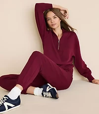 Petite Lou & Grey Scubasoft Half Zip Sweatshirt