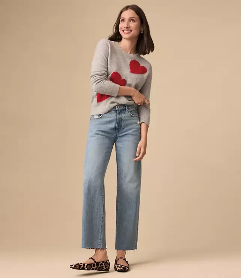 Fresh Cut High Rise Straight Jeans Light Vintage Wash
