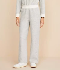 Lou & Grey Cozy Textured Wide Leg Pants
