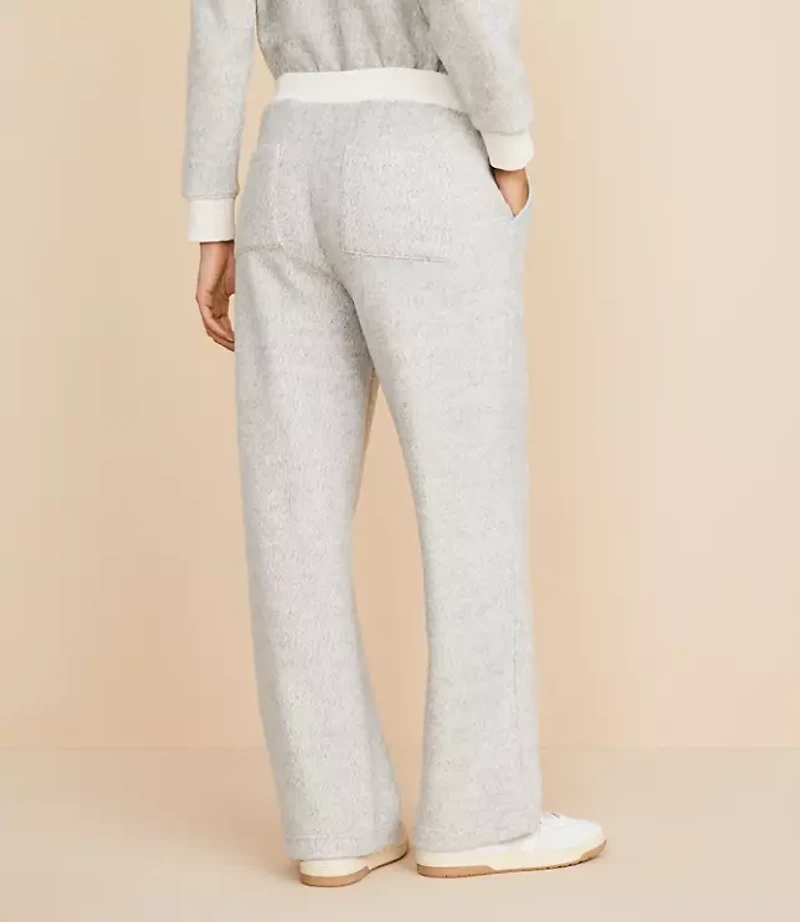 Lou & Grey Cozy Textured Wide Leg Pants