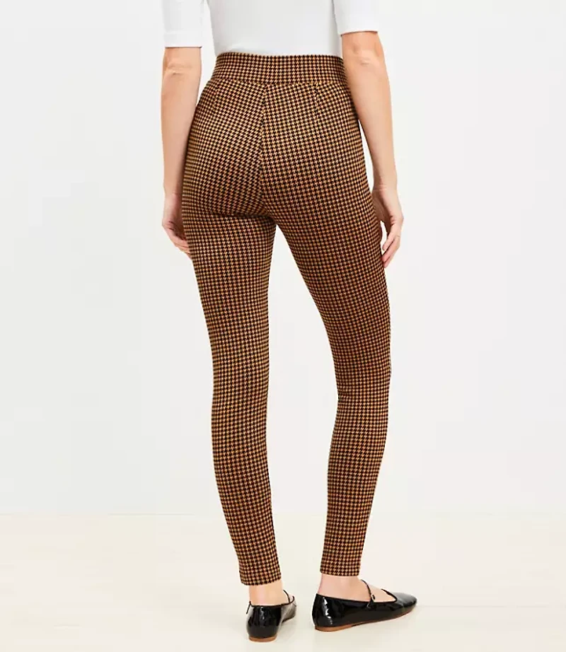Houndstooth Ponte Leggings
