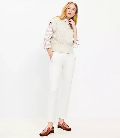 Riviera Slim Pants in Doubleface