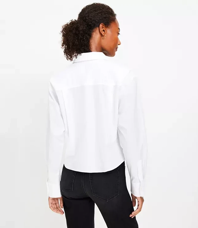 Poplin Modern Bib Shirt