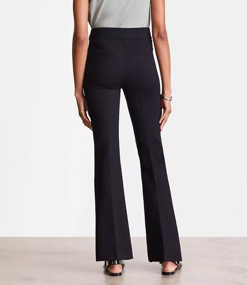 LOFT Versa Ponte Deluxe Flare Pants