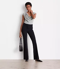 LOFT Versa Ponte Deluxe Flare Pants