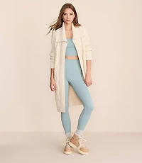 Petite Lou & Grey Cable Maxi Open Cardigan