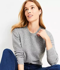 Sparkle Embellished Everyday Sweater
