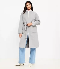 Belted Pocket Wrap Jacket
