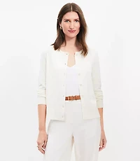 Modern Crew Neck Cardigan