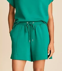 Lou & Grey Seamed Scubasoft Drawstring Shorts