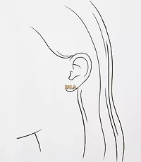Fa La La La Stud Earrings