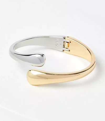 Mixed Metal Cuff Bracelet