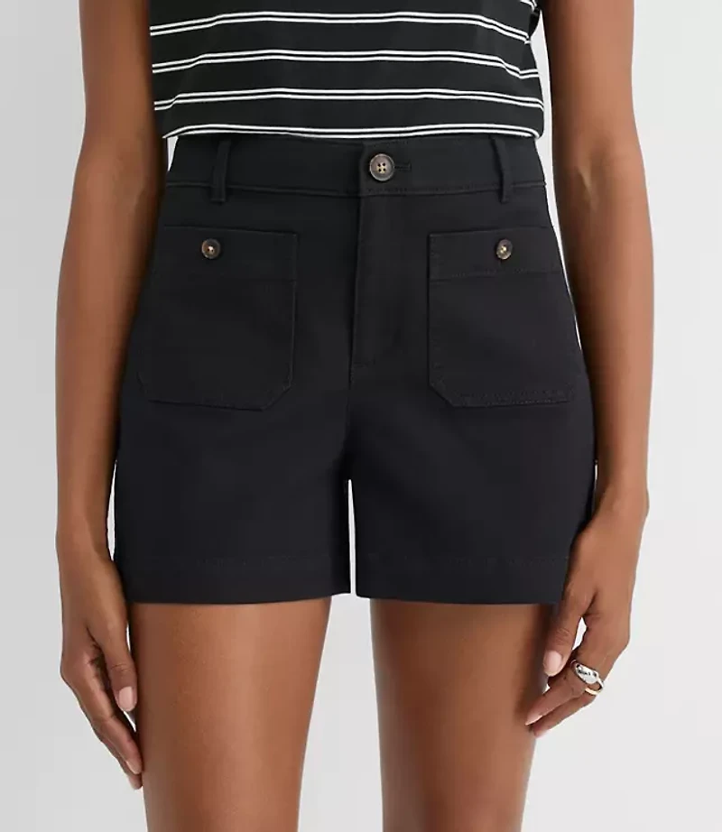 Petite Palmer Shorts Twill