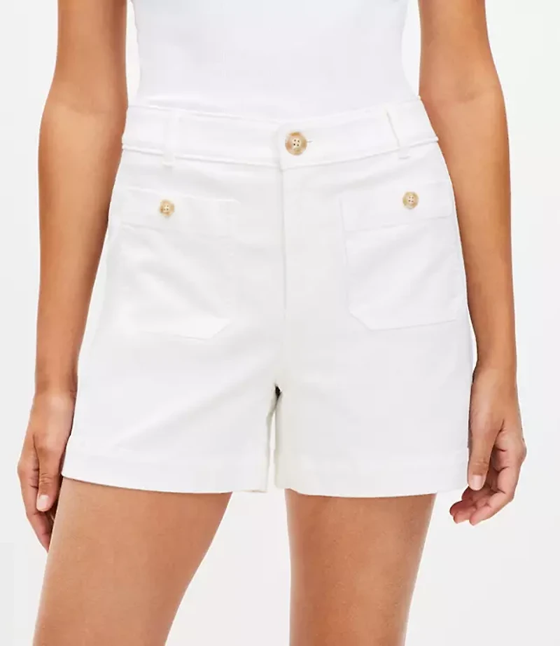 Petite Palmer Shorts Twill
