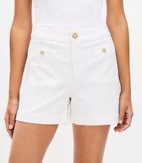 Petite Palmer Shorts Twill