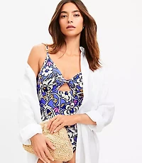 Petite LOFT Beach Linen Swimsuit Coverup Pocket Shirt