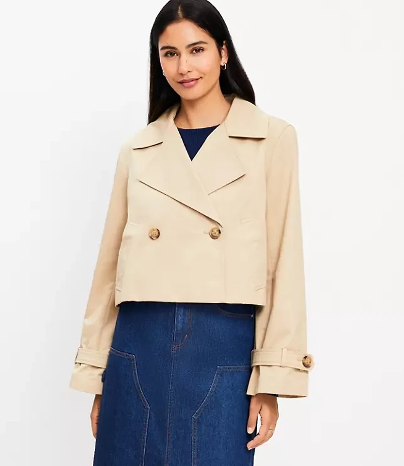 Petite Modern Trench Jacket