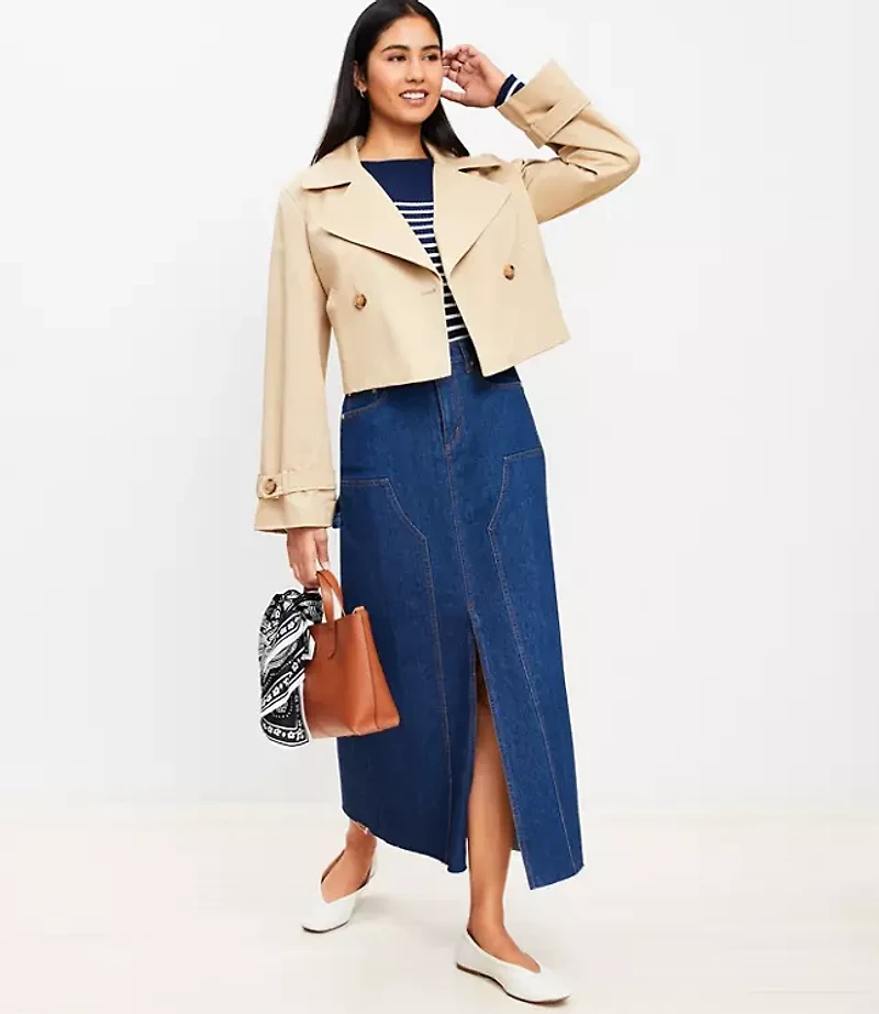 Petite Modern Trench Jacket