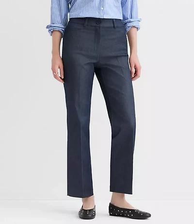 Curvy Parker Straight Pants Refined Denim