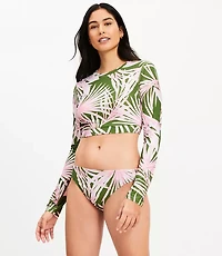 LOFT Beach Island Frond Classic Bikini Bottom