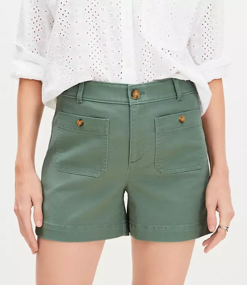 Curvy Palmer Shorts Twill