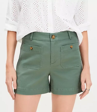 Curvy Palmer Shorts Twill