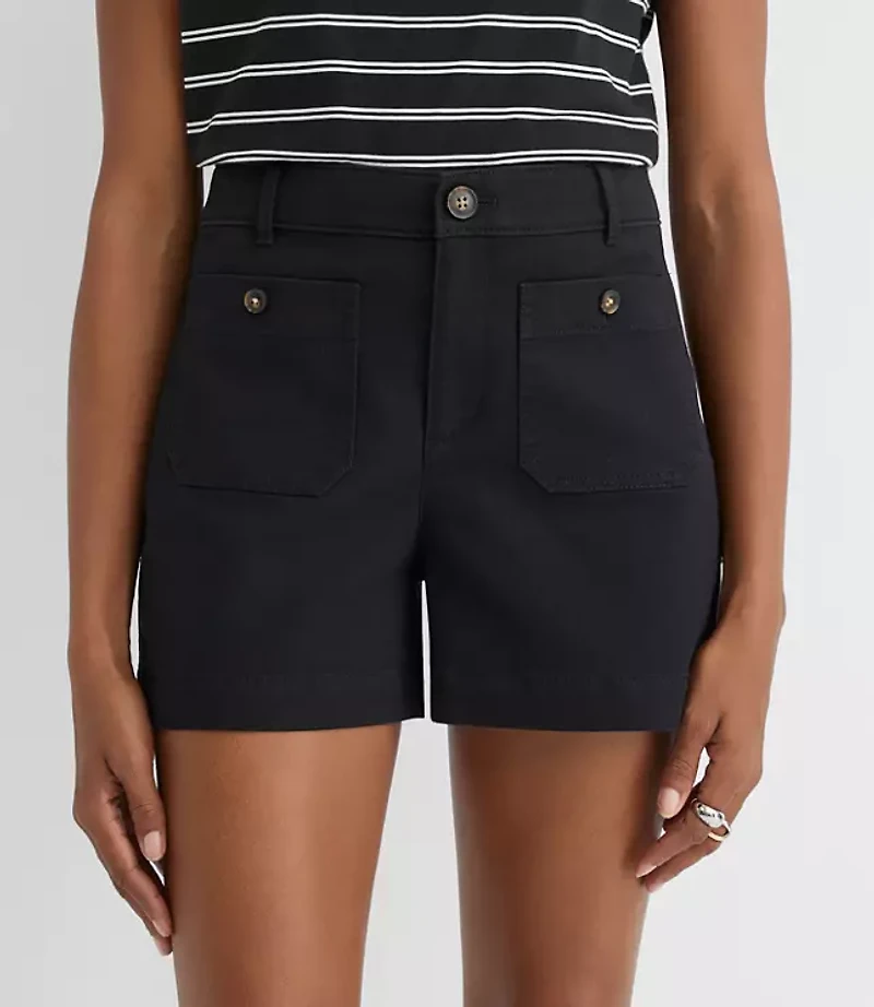 Curvy Palmer Shorts Twill