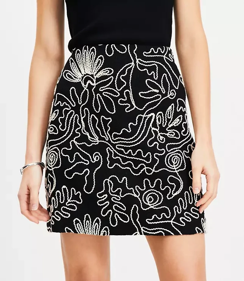 Tropical Mini Skirt