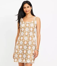 Crochet Tank Mini Dress
