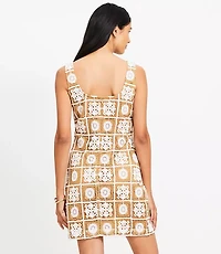 Crochet Tank Mini Dress