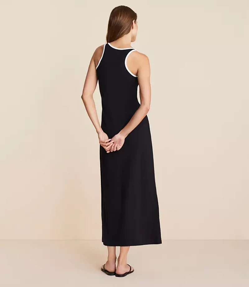 Lou & Grey Modern Jersey Racerback Maxi Dress