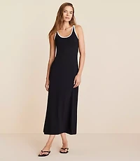 Lou & Grey Modern Jersey Racerback Maxi Dress