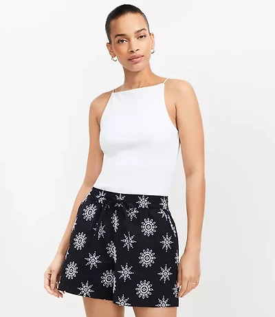 Breezy Shorts in Eyelet