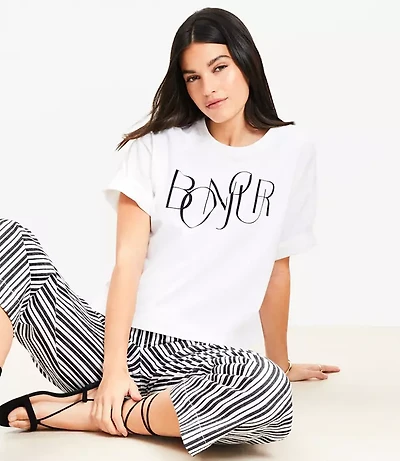 Bonjour Modern Tee