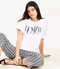 Bonjour Modern Tee