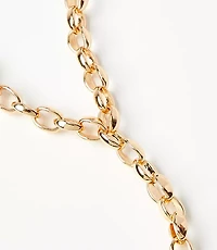 Chain Link Y Necklace