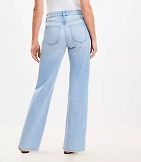 Mid Rise Relaxed Straight Jeans Wash