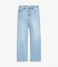 Mid Rise Relaxed Straight Jeans Wash