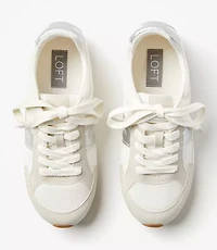Metallic Low Profile Sneakers