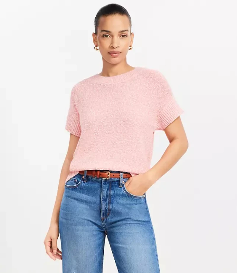 Petite Ribtrim Wedge Sweater