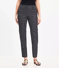 Petite Riviera Slim Pants in Dot